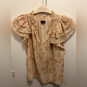 STATE floral top. Size small.